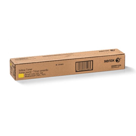 Xerox Color 550 Yellow Toner Cartridge,  Genuine OEM - toners.ca  toners.ca