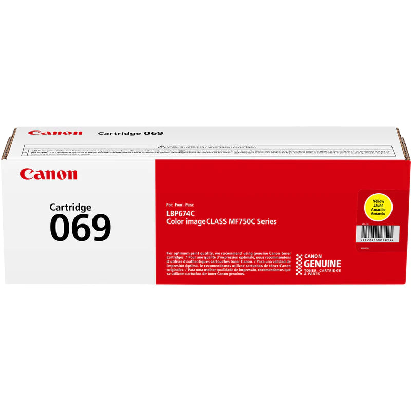 5091C001 Canon CARTRIDGE 069 YELLOW