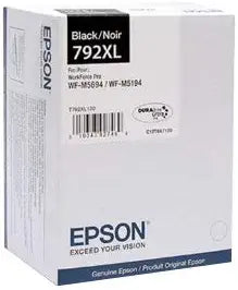 T792XL120 Epson T792 DURABrite Pro Black Ink Cartridge, High