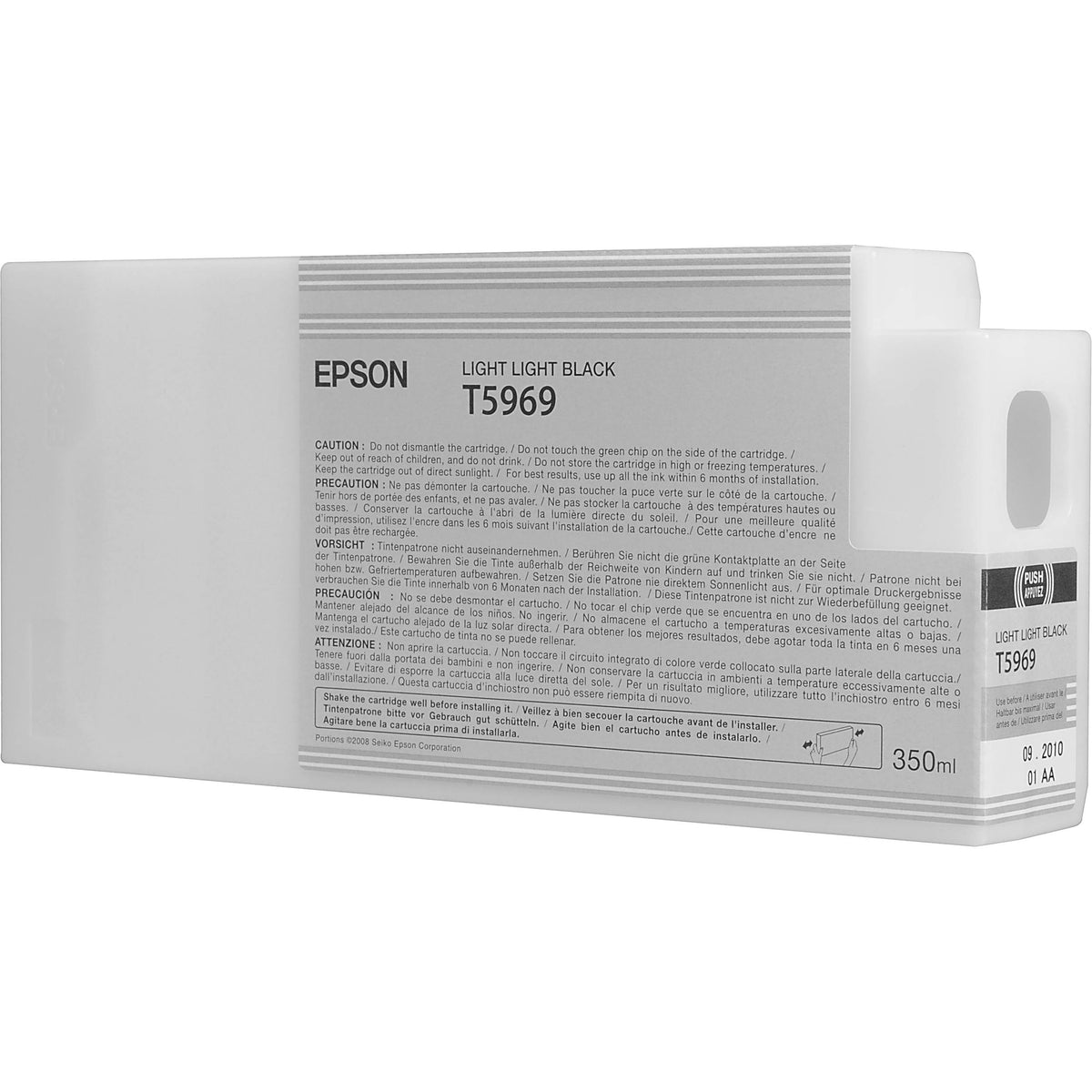 T596900 EPSON ULTRACHROME HDR LIGHT LIGHT BLACK 350ML, STYLU