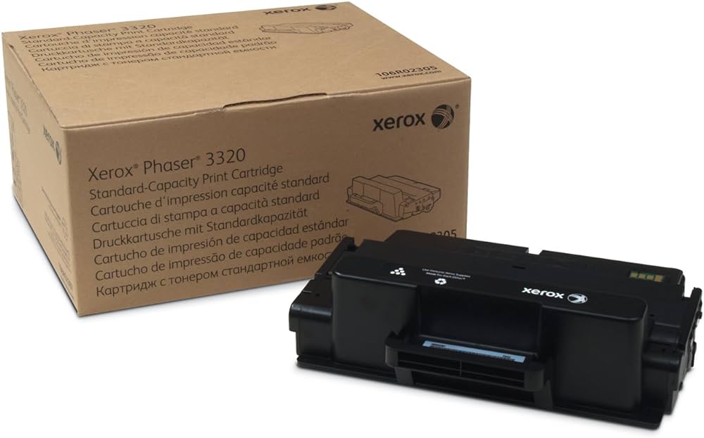 106R02305 Black Standard Capacity Print Cartridge, Phaser 33