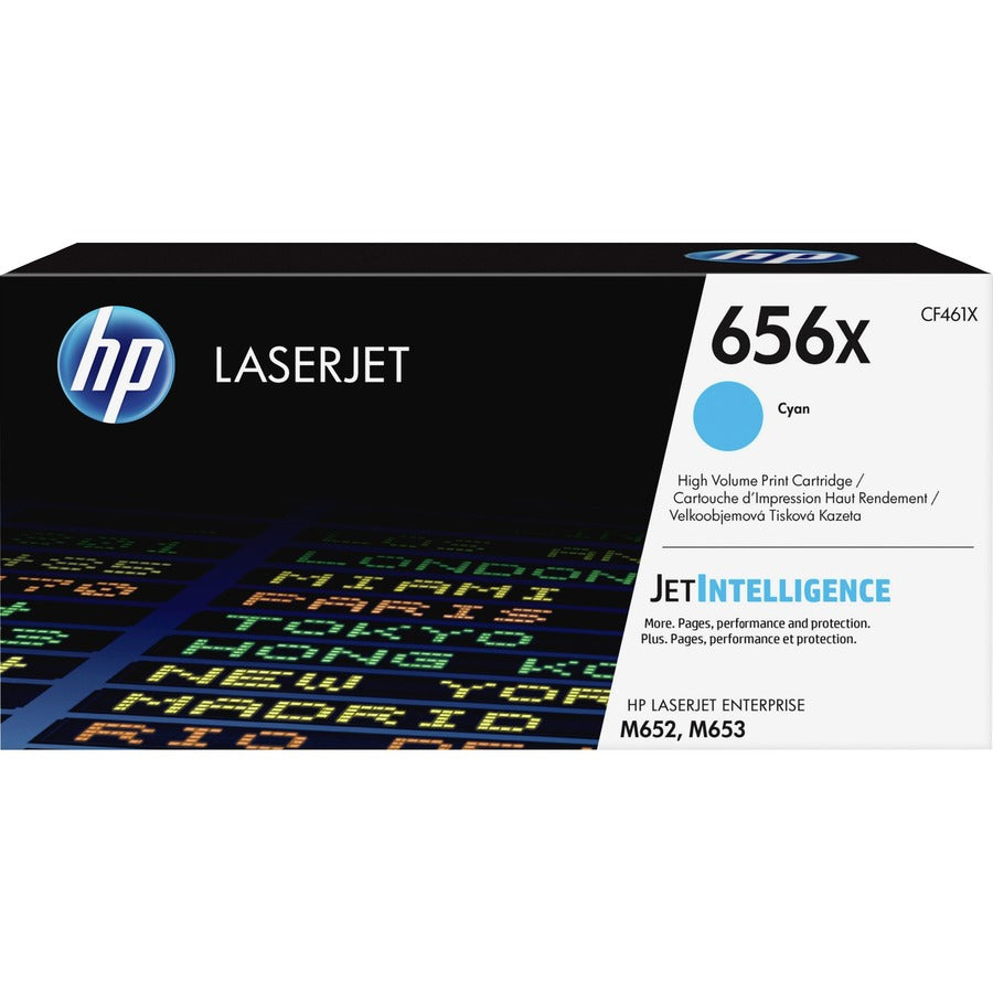 HP 656X Cyan LaserJet Toner Cartridge