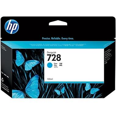 HP 728 130-ml Cyan Ink Crtg