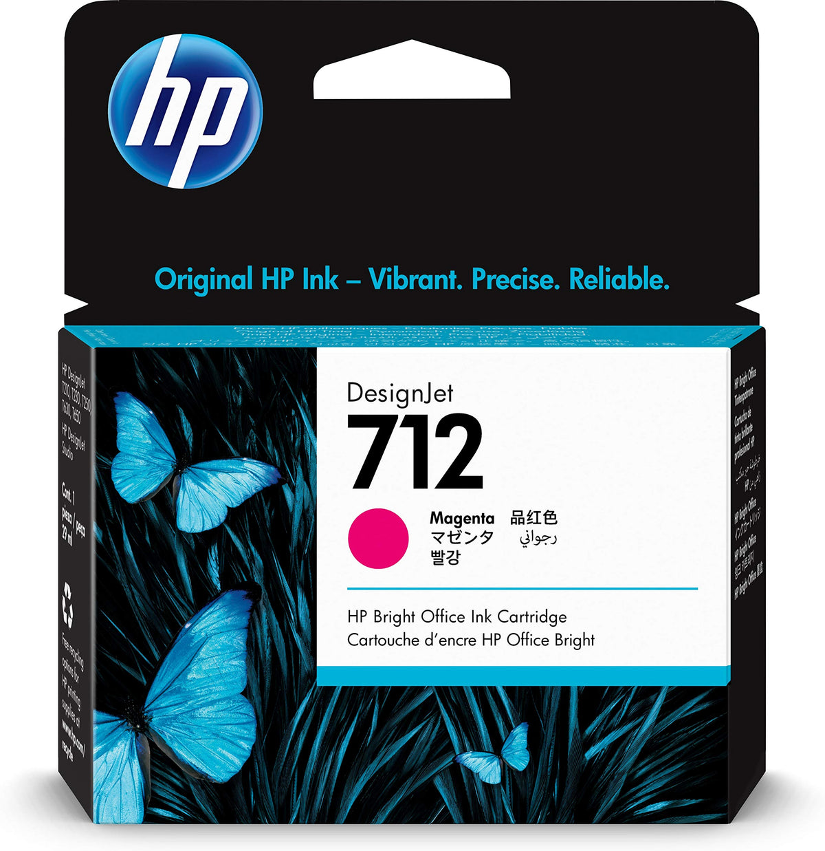 HP 712 29ml Magenta Ink Cartridge