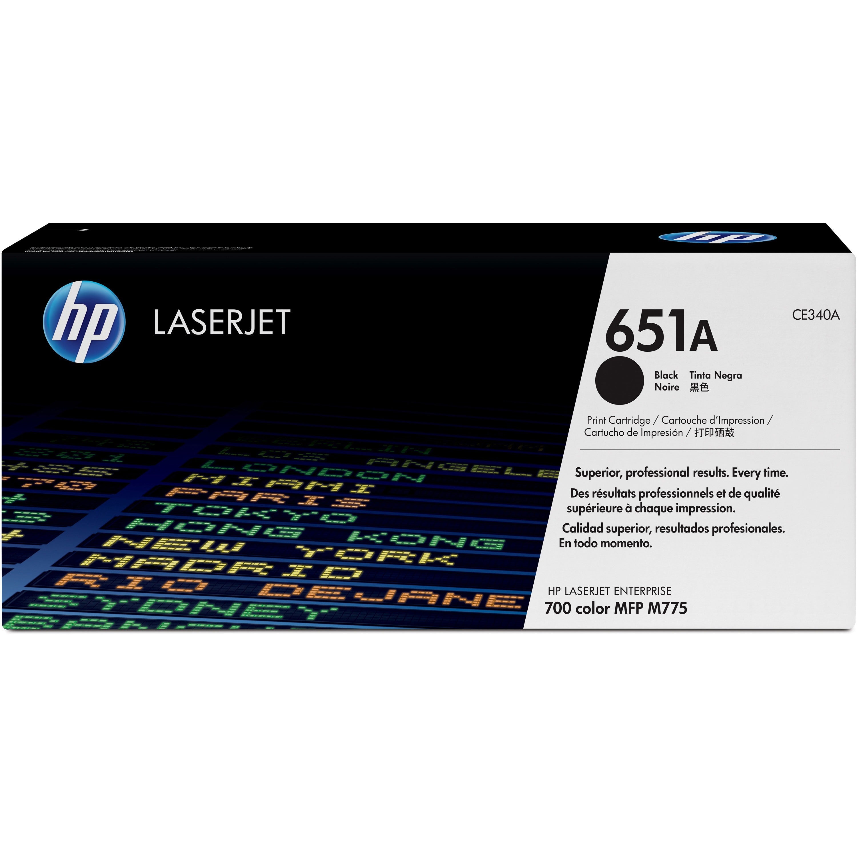 HP ce340a LaserJet Black Toner Cartridge, Genuine OEM - toners.ca  toners.ca