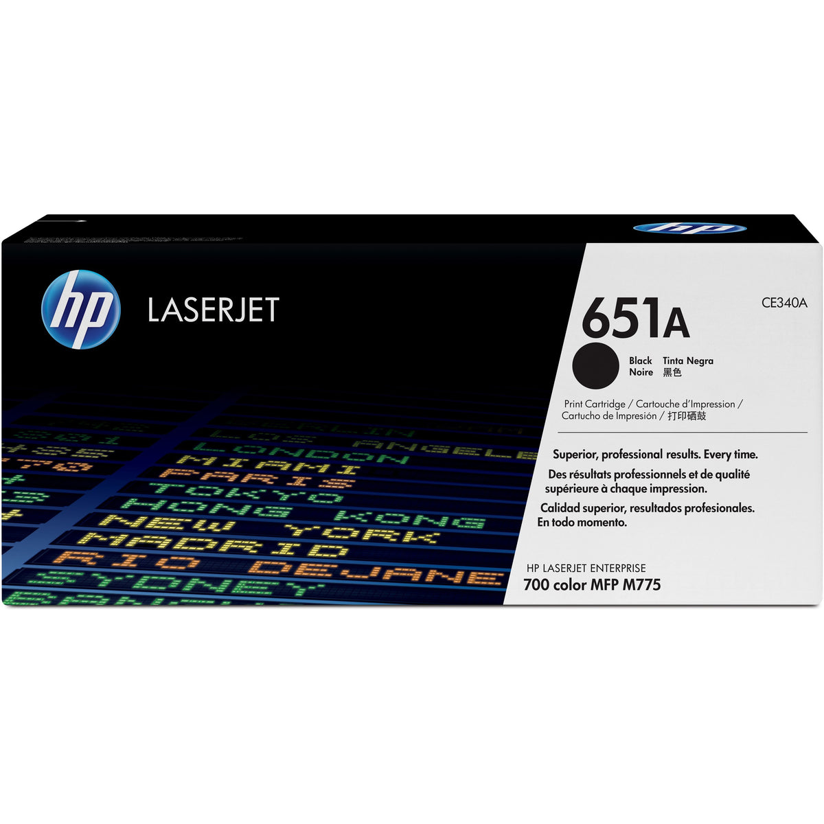 HP ce340a LaserJet Black Toner Cartridge, Genuine OEM - toners.ca