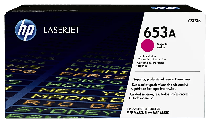 HP 653A Magenta LaserJet Toner Cartridge