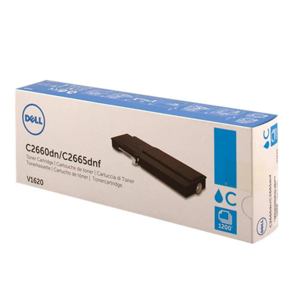 Dell Genuine OEM V1620 (TXM5D / 593-BBBN) Cyan Toner Cartridge (1.2K YLD)