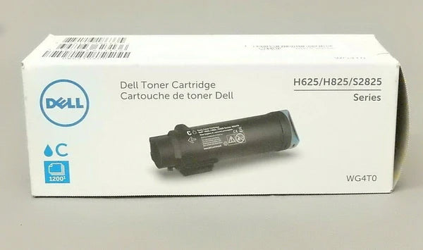 Dell Genuine OEM WG4T0 (593-BBOT) Standard Yield Cyan Toner (1.2K YLD)