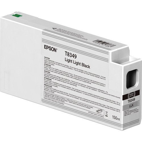 T834900 Epson UltraChrome HD Light Light Black Ink 150 MLT83