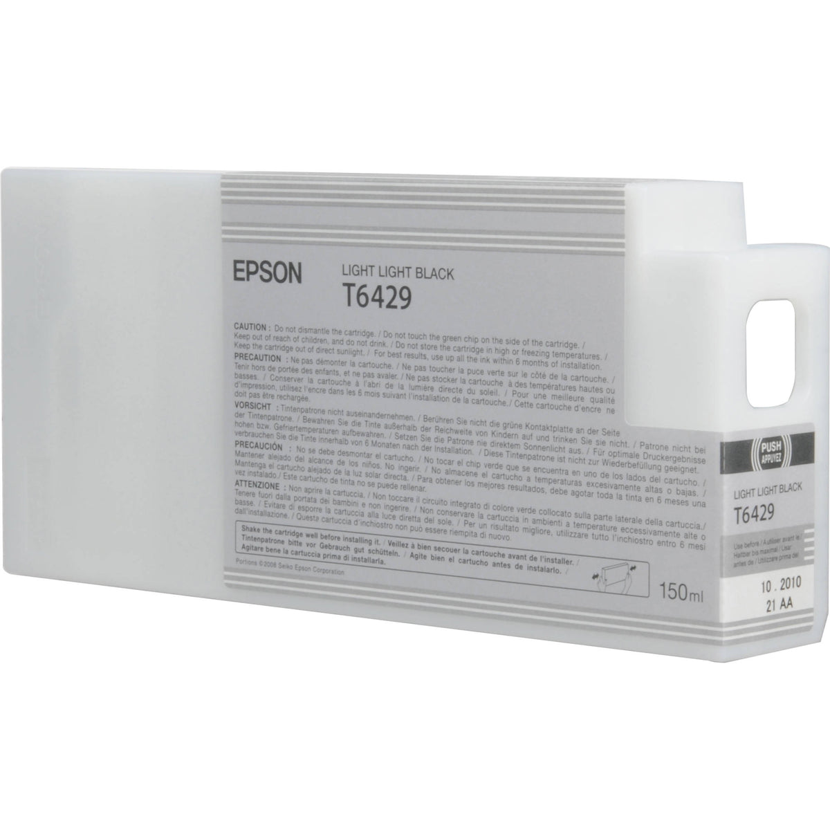 T642900 Epson Ultrachrome HDR Light Light Black Ink, 150ml,