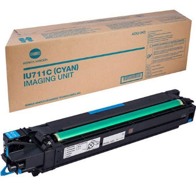 Konica Minolta Genuine OEM A2X20KD (IU711C) IU-711C Cyan Imaging Unit (155K YLD)