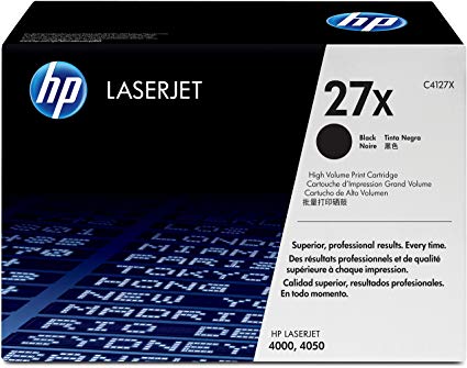 C4127X HP #27X LASERJET 4000, 4050 SERIES HIGH CAPACITY 10K