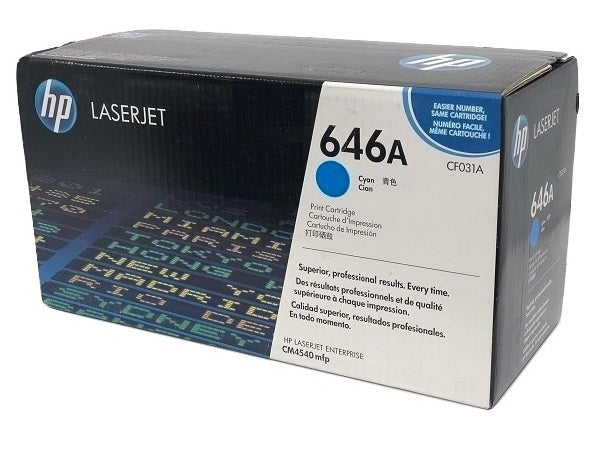 CF031A HP #646A CYAN TONER FOR CLJ CM4540 MFP