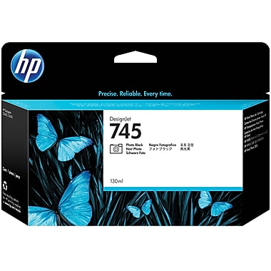 HP 745 130-ml Photo Black Ink Cartridge