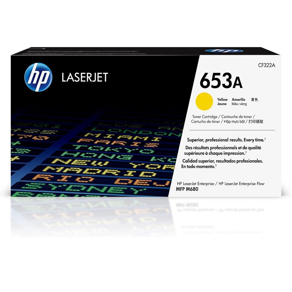 HP 653A Yellow LaserJet Toner Cartridge