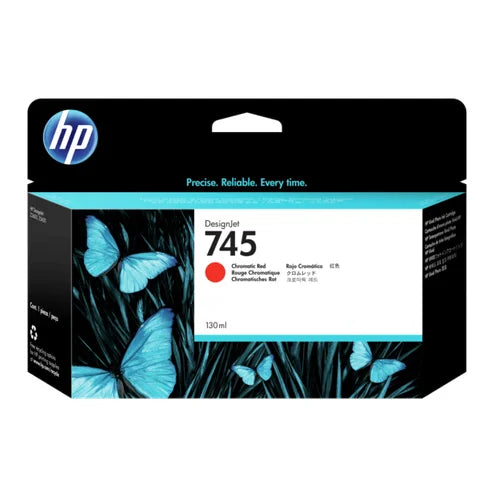 HP 745 130-ml Chrmtc Red Ink Cartridge