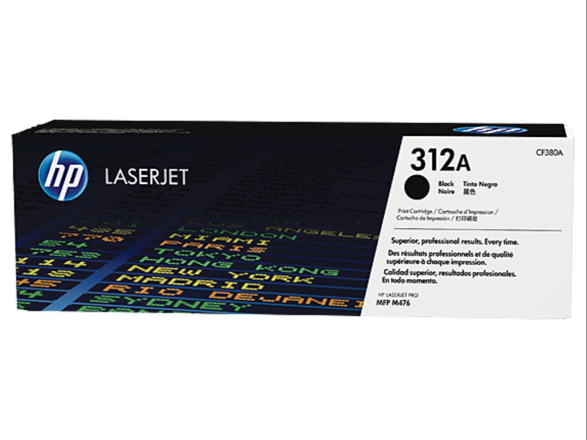 HP 312A Black LaserJet Toner Cartridge