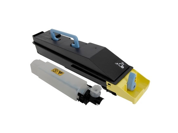 Kyocera Mita Genuine OEM TK857Y (TK-857Y) Yellow Toner Cartridge (18K YLD) (aka 1T02H7AUS0  TK859Y  TK-859Y)