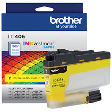 brother-genuine-lc406ys-standard-yield-yellow-ink-cartridge