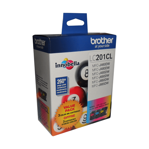 brother-lc2013pks-3-pack-of-innobella-colour-ink-cartridges-1-each-of-cyan-magenta-yellow-standard-yield  toners.ca