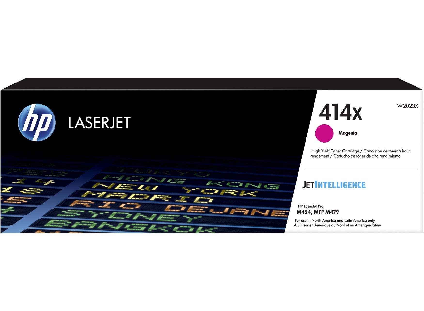 compatible hp w2023x 414x toner cartridge magenta 6k - toners.ca  toners.ca