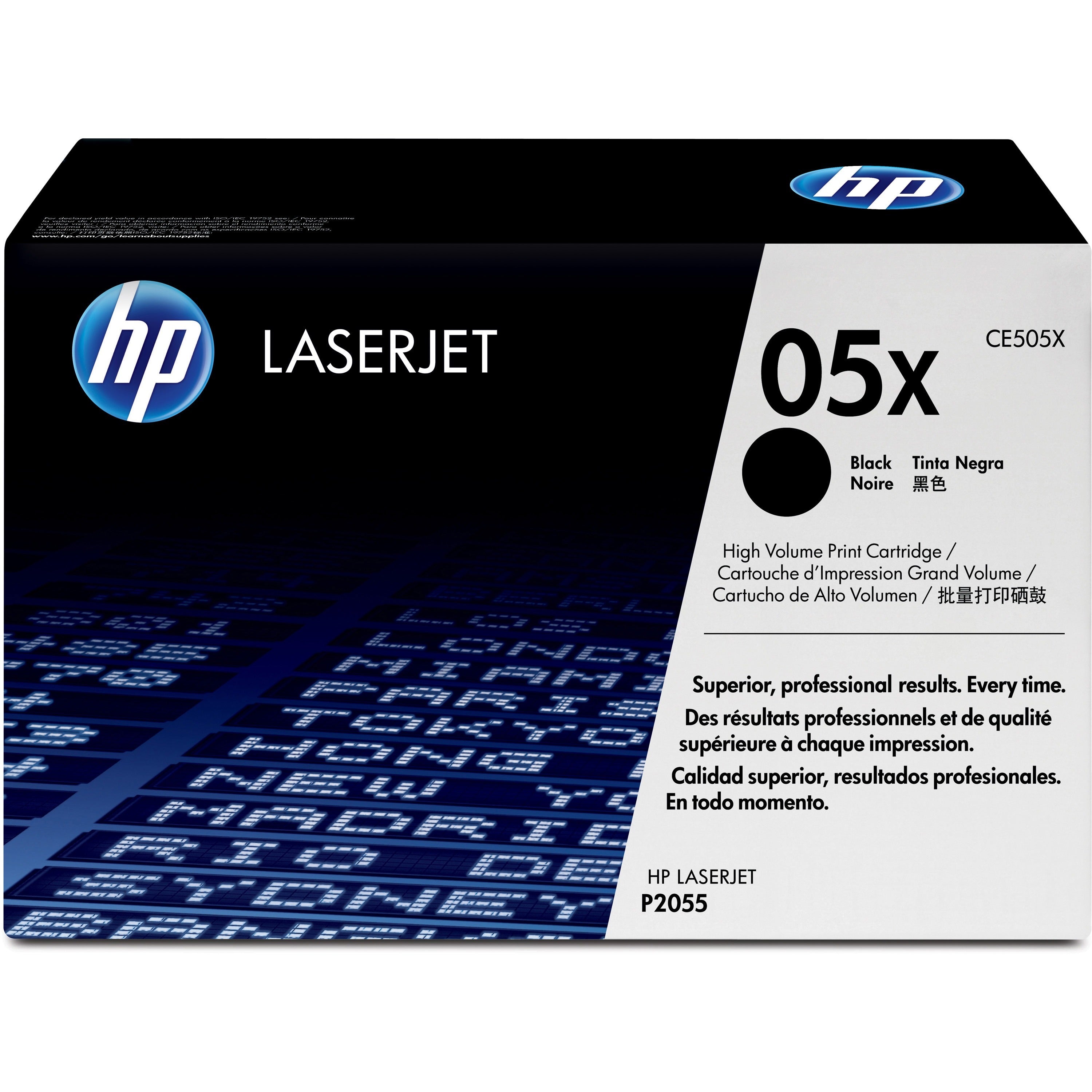 HP ce505x LaserJet P2055DN Black Toner Cartridge, High Yield, Genuine OEM - toners.ca  toners.ca